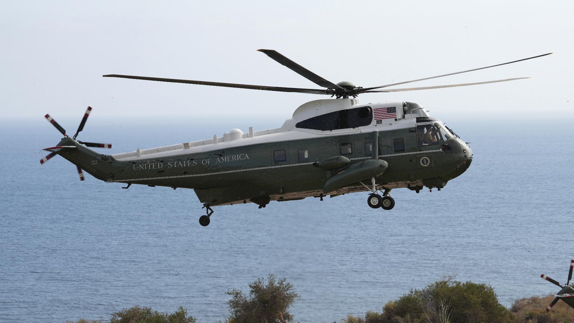 FAA investigates air traffic incident involving President Trump’s Marine One helicopter