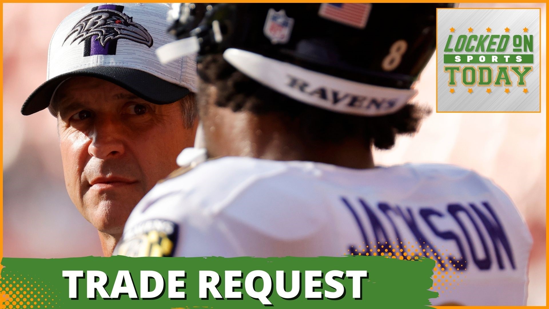 Discussing the day's top sports stories from Lamar Jackson's trade request and Final Four preview to  the Sacramento Kings on the brink of NBA playoffs.