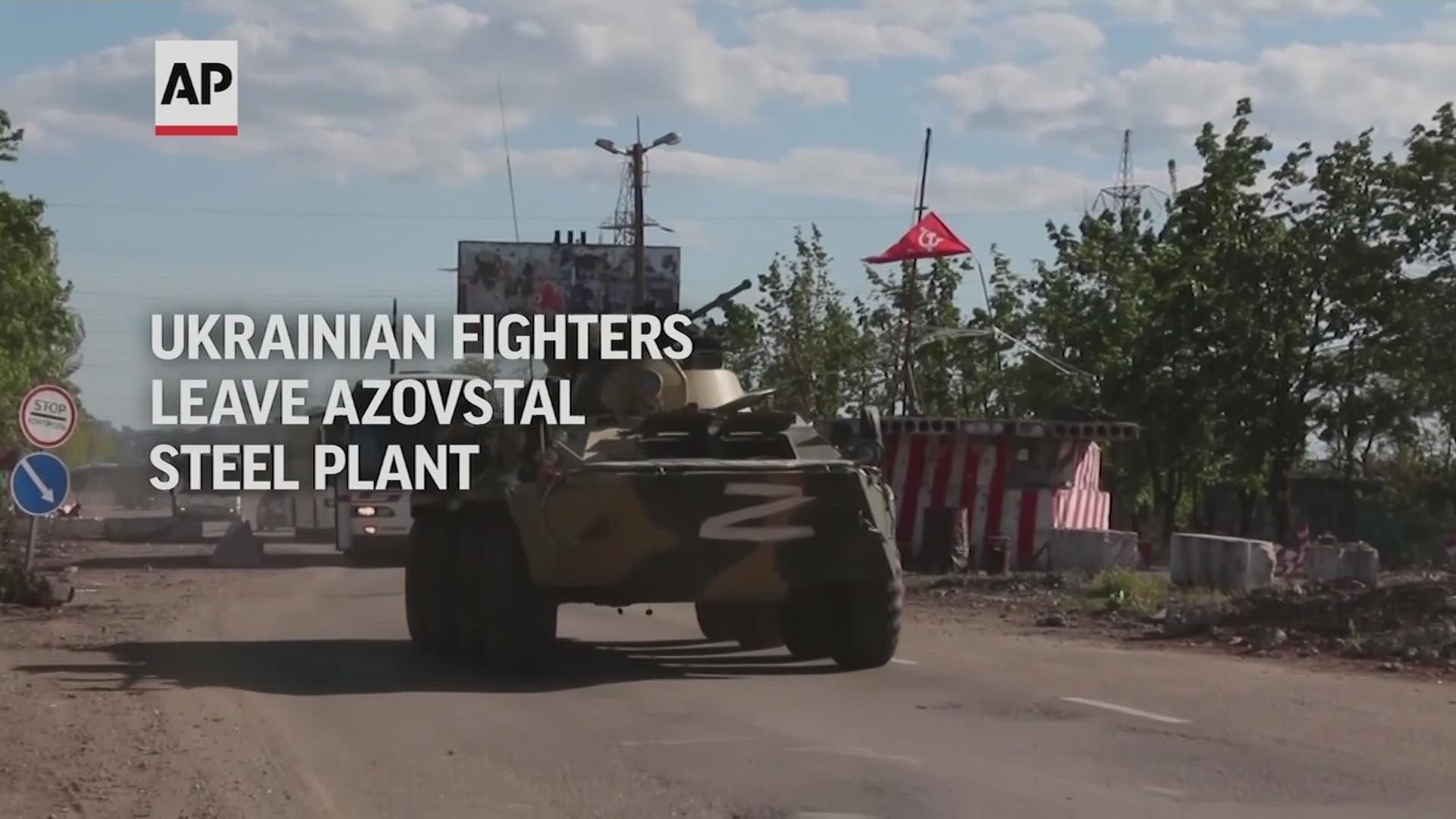 Soldiers began leaving the plant and surrendering to Russian forces Monday, reportedly on orders from Ukraine's military command to save their lives.