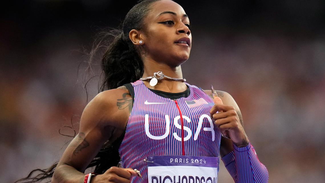 Here's how Sha'Carri Richardson and Team USA did in the women's 4x100