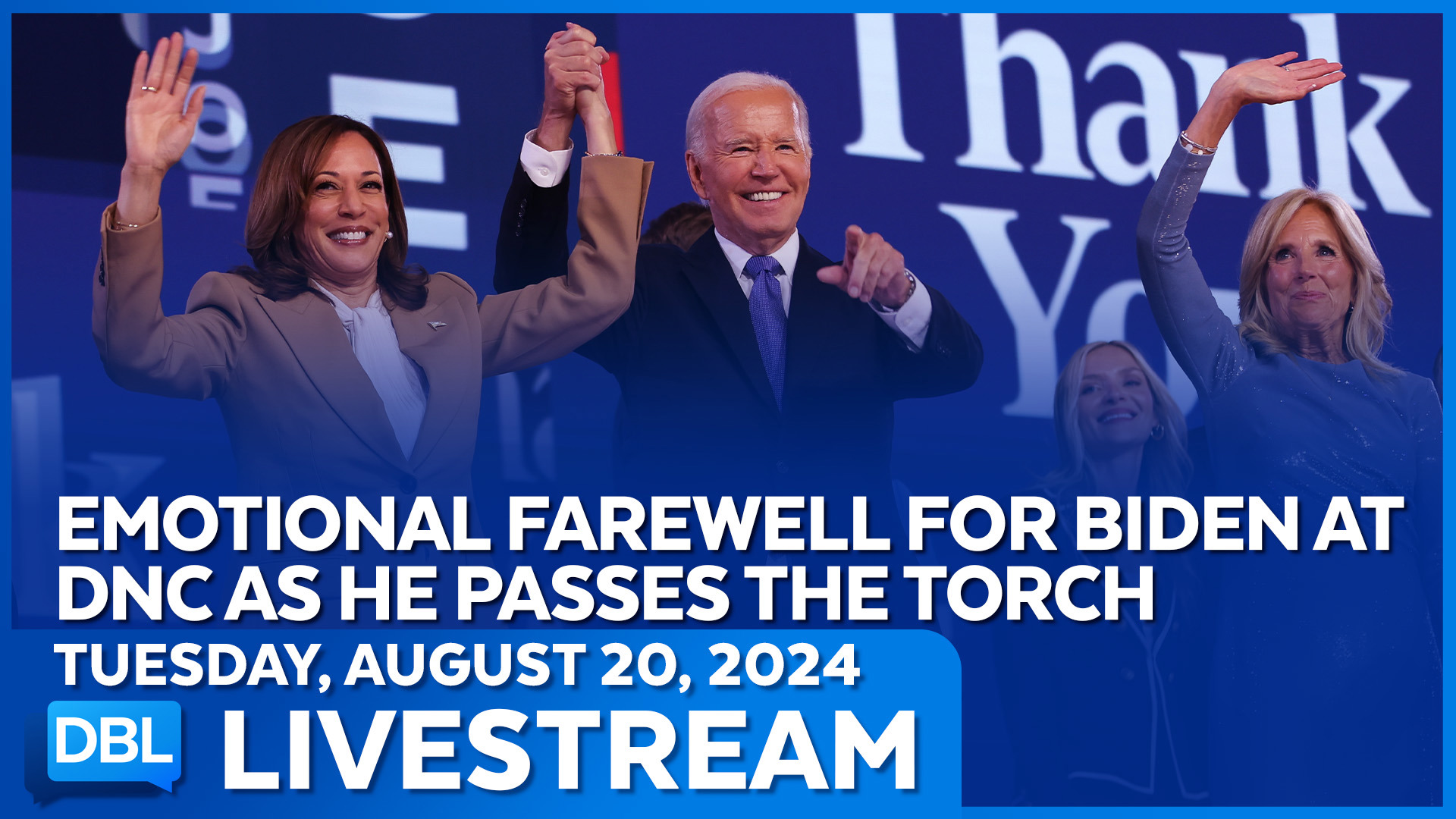 Emotional Farewell For Biden At The DNC As He Passes The Torch