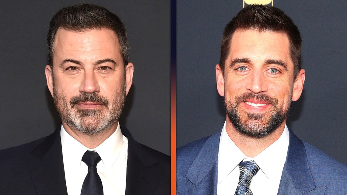 Jimmy Kimmel Slams 'Hamster-Brained' Aaron Rodgers After Epstein Plane ...