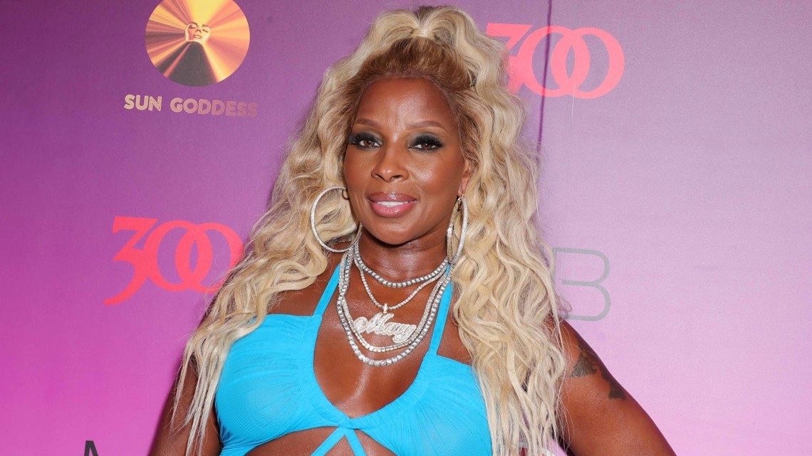Mary J. Blige - Monet is always up to something.