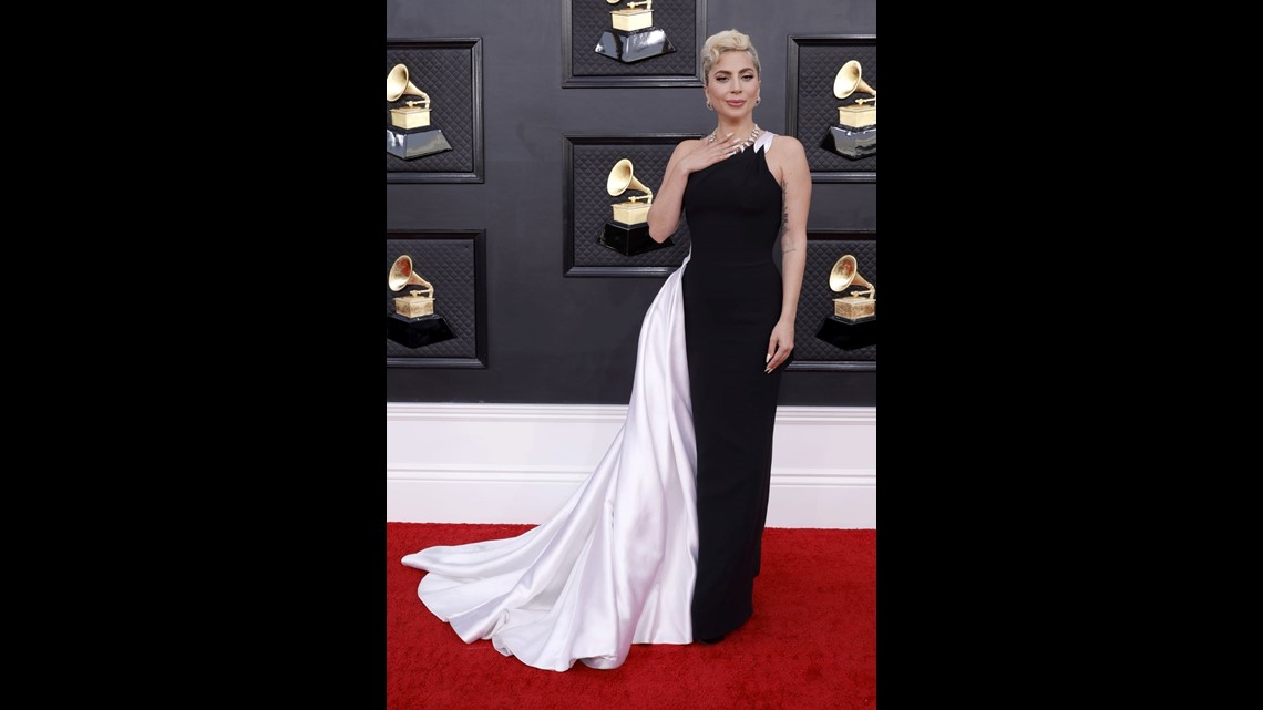 Lady Gaga Hits 2022 GRAMMYs Red Carpet as Only She Can | kare11.com