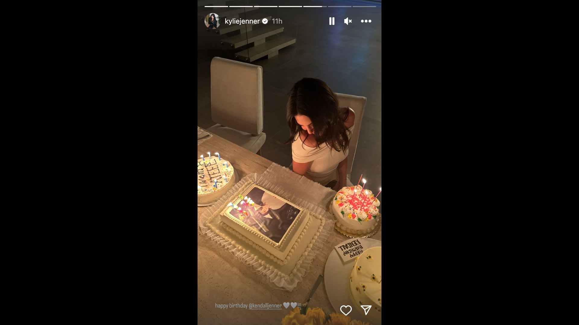 Why Kendall Jenner Jokingly Flipped Off Kylie Jenner's Birthday Tribute