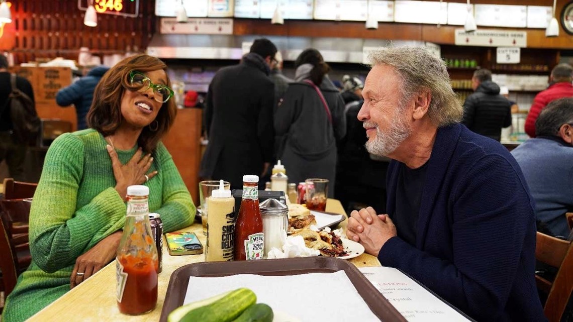 Billy Crystal Returns to Katz's Deli 35 Years After Filming Iconic