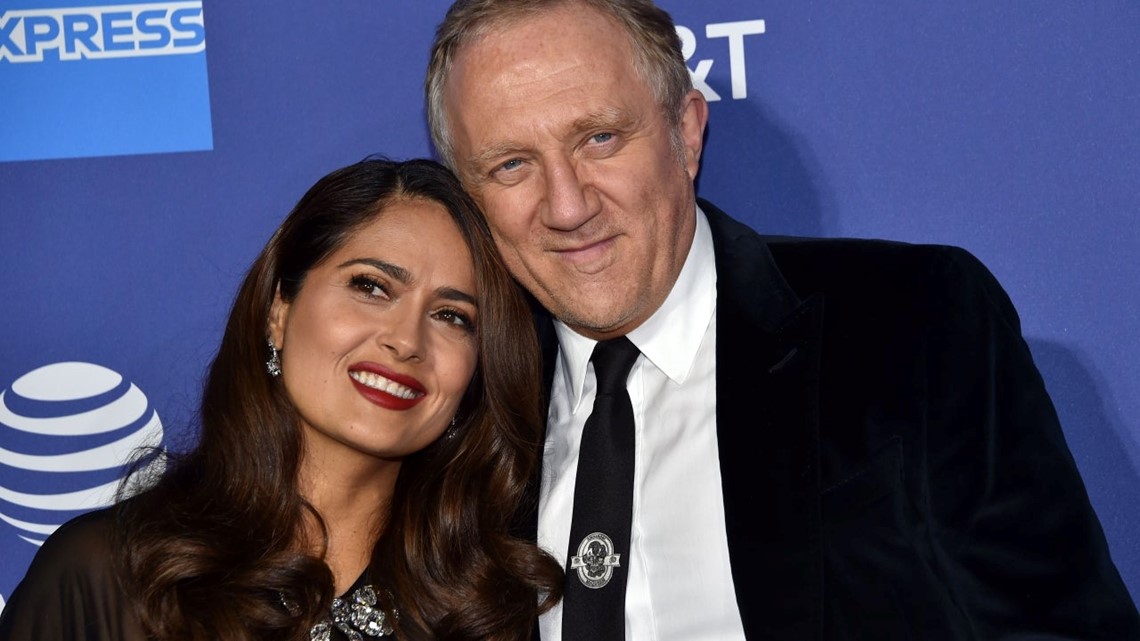 Salma Hayek Admits Her Courthouse Wedding Was a Surprise