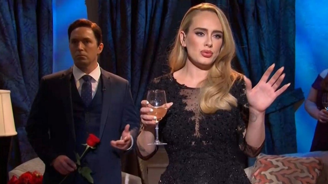 SNL': Adele Jokes About Her Love Life and Sings Some of Her Hits in  'Bachelor' Parody
