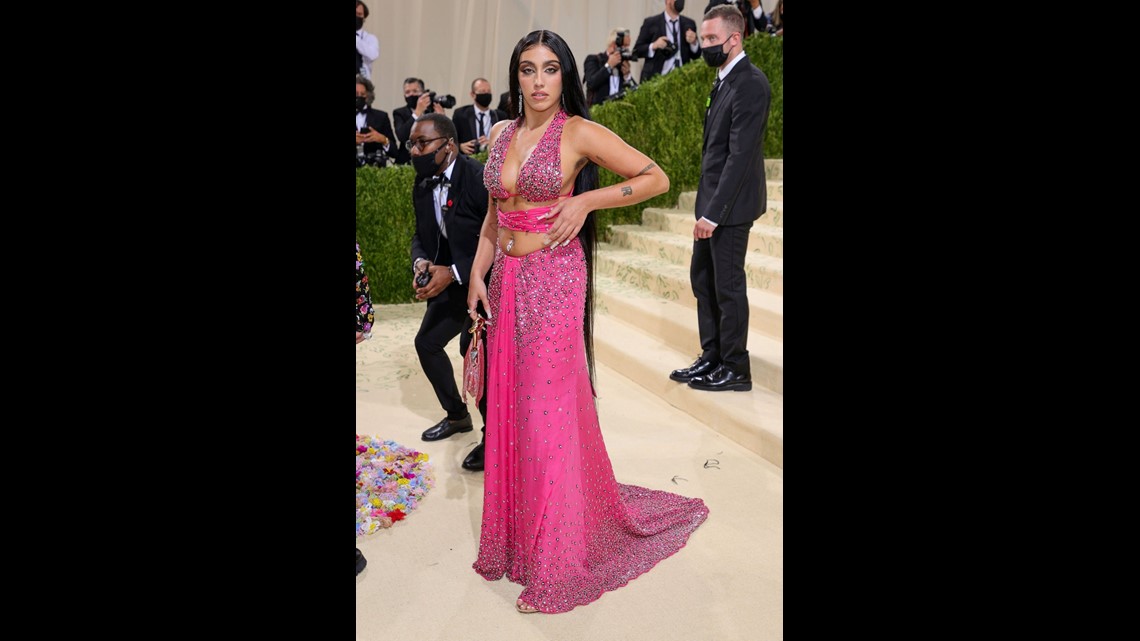 Madonna's Daughter Lourdes Leon Shows Skin at 2021 Met Gala Debut