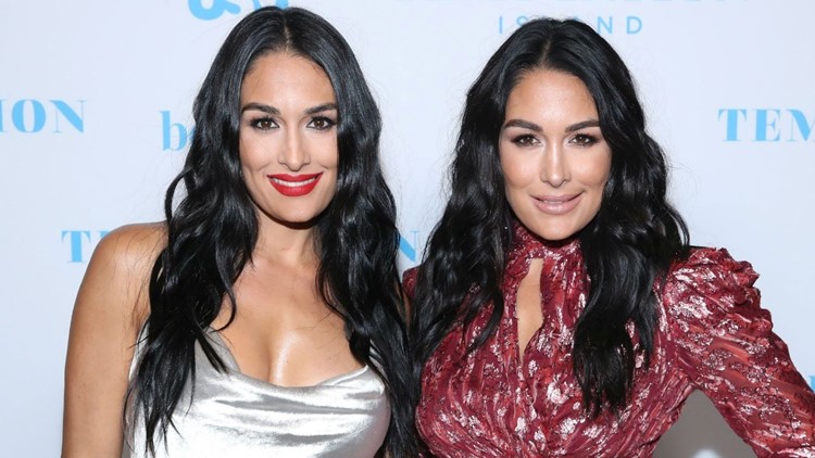 Brie & Nikki Bella Share First Look at Newborn Sons Together in