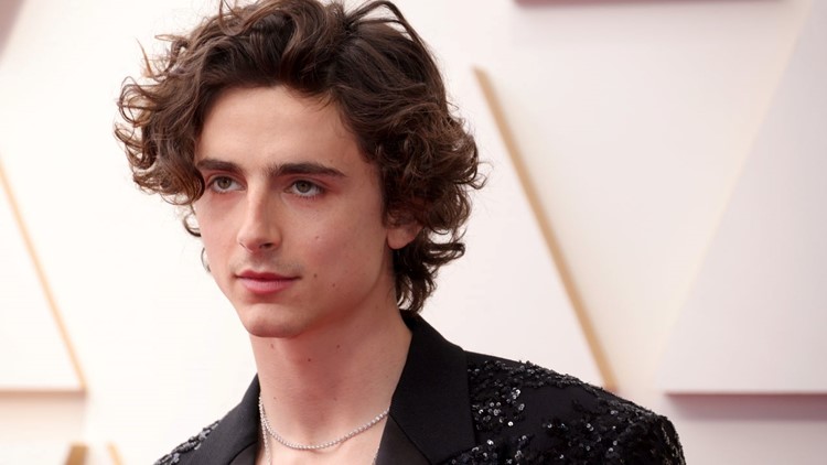 Timothée Chalamet Goes Shirtless in Louis Vuitton at 2022 Oscars