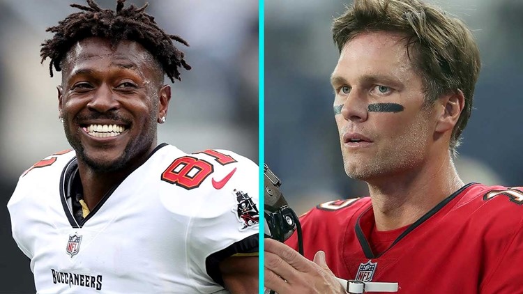 Antonio Brown throws shade at Tom Brady's marital problems with Gisele  Bundchen yet again following Buccaneers' shock loss to Panthers