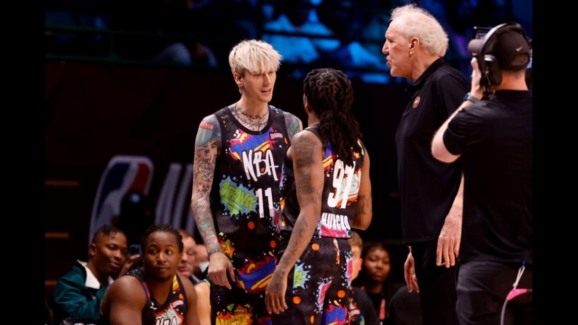 NBA All-Star Celebrity Game roster and updates: Machine Gun Kelly