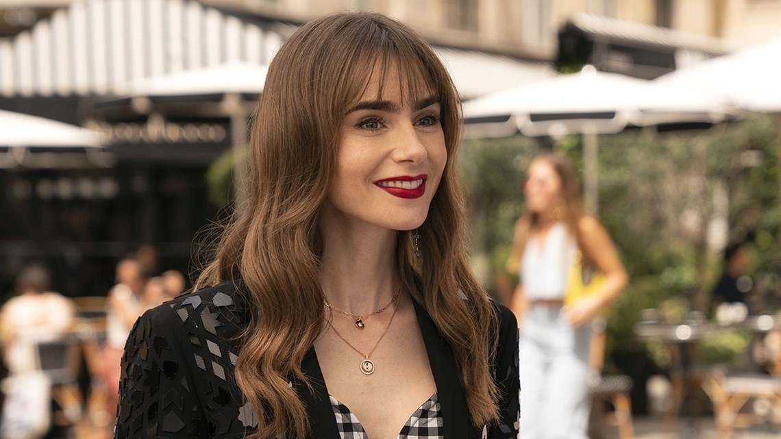 Lily Collins Emily in Paris 2.10 French Revolution December 22, 2021 – Star  Style