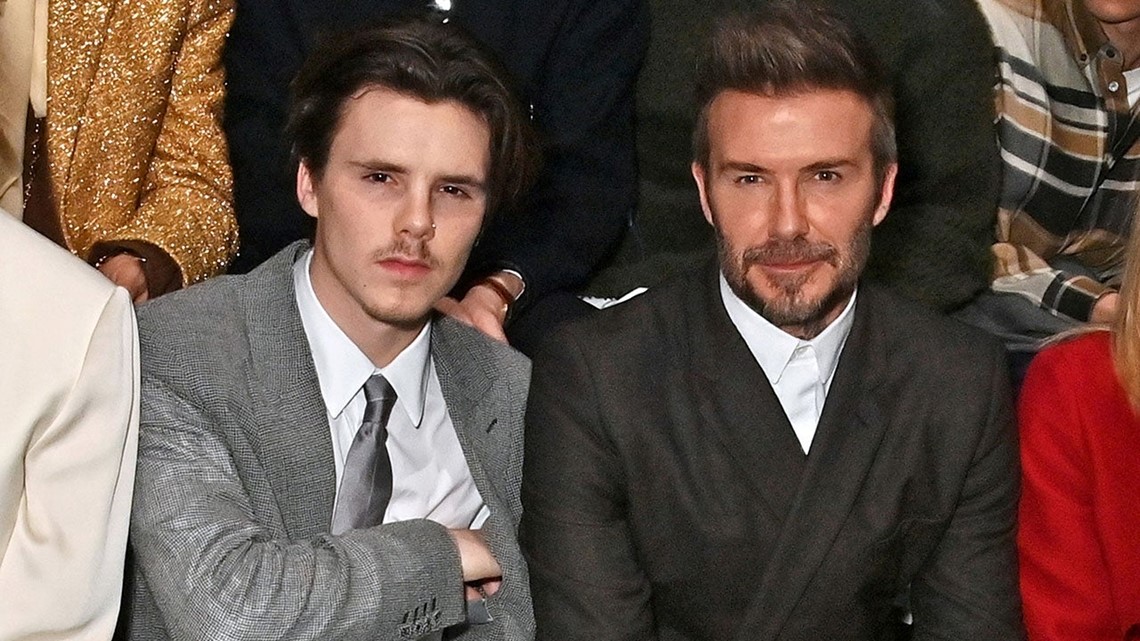 Cruz Beckham Enjoys His First Legal Pint of Beer With Dad David for His