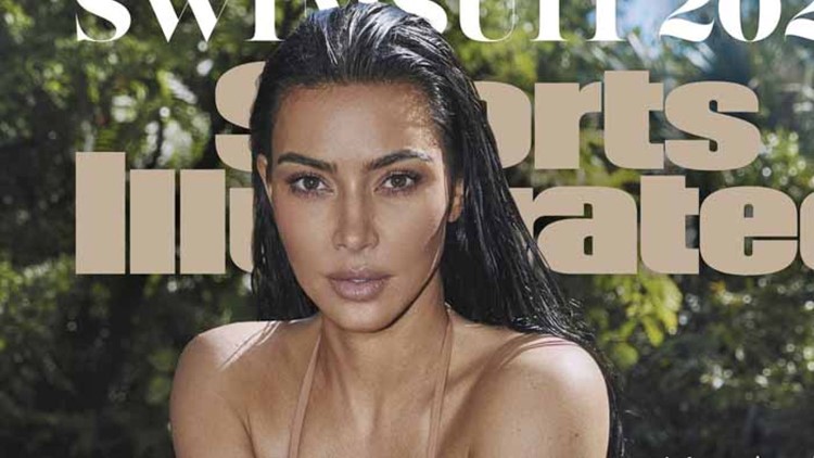Kim Kardashian Makes 'Sports Illustrated' Swimsuit Cover Debut in String Bikini