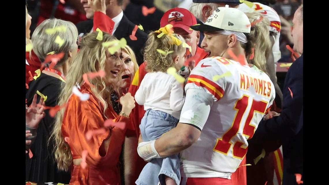 Patrick Mahomes on Doing Daughter Sterling's Hair