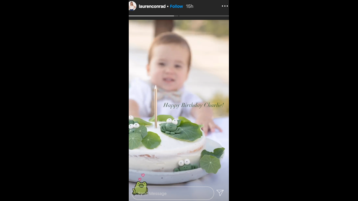 Lauren Conrad celebrates her son Liam's first birthday