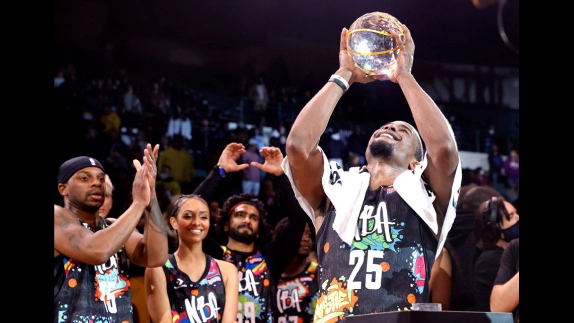 Alex Toussaint Wins MVP Award at 2022 NBA All-Star Celebrity Game