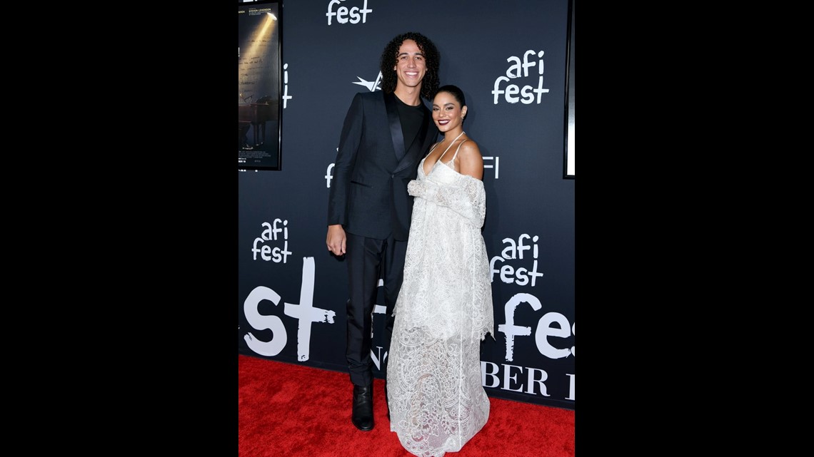 Vanessa Hudgens and Cole Tucker make their red carpet debut