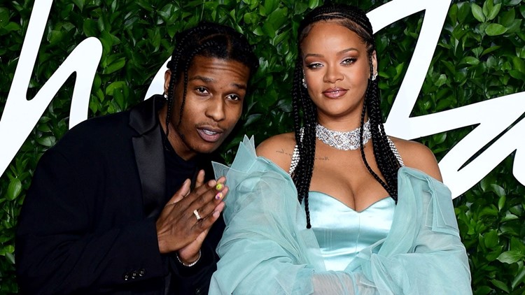 Rihanna & A$AP Rocky Spent Christmas Together in Barbados