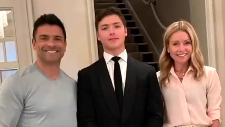 Kelly Ripa Talks 'Brutally Painful' Experience Dropping Son Joaquin Off at College | kare11.com