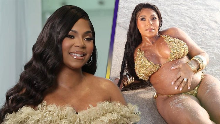 Ashanti ofrece una mirada detrás de escena de su sesión de maternidad y comparte la reacción de Nelly ante el embarazo