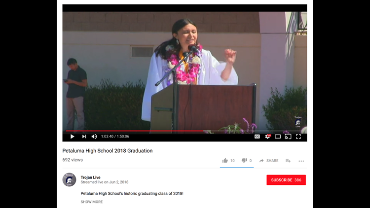 Valedictorian speaks out after claiming graduation speech censored Valedictorian speaks out after claiming graduation speech censored