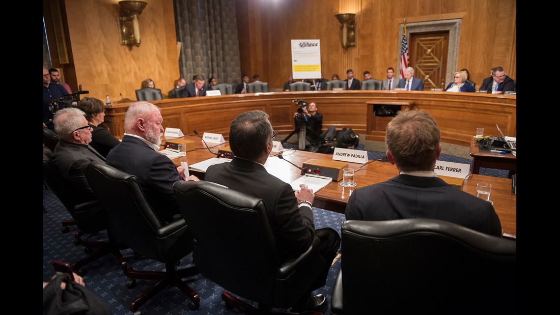 Backpage Com Management And Former Owners Sit At The Witness Table On Capitol Hill In Washington Tuesday Jan 10 2017 During The The Senate Homeland Backpage Com Management And Former Owners Sit At The Witness Table On Capitol Hill In Washington Tuesday Jan 10 2017 During The The Senate Homeland
