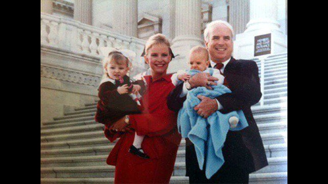 John Mccain The Dad A Look At His Fiercely Protective