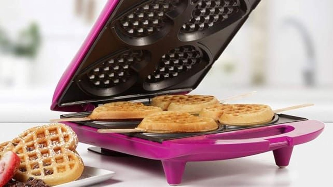 tractor shaped waffle maker