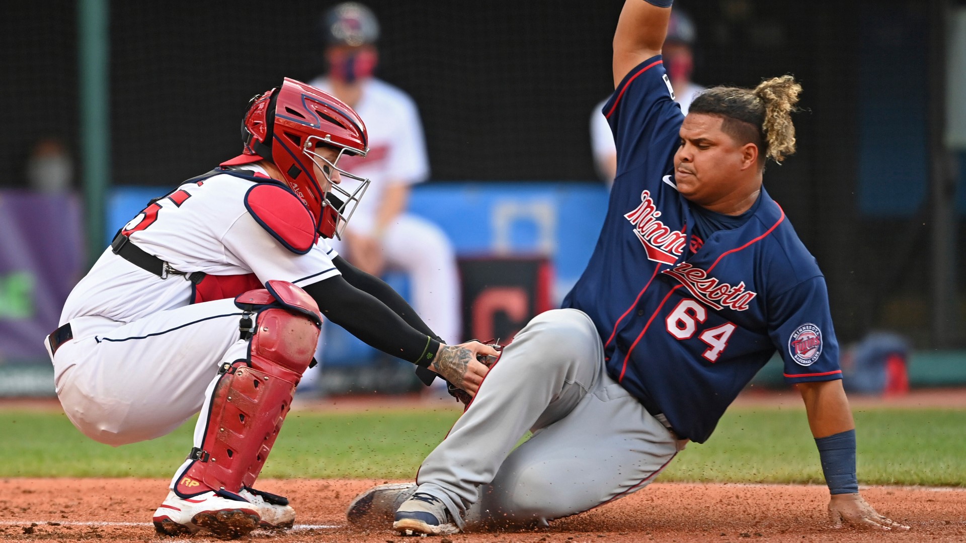 Reyes homers twice as Indians hand slumping Twins loss kare11
