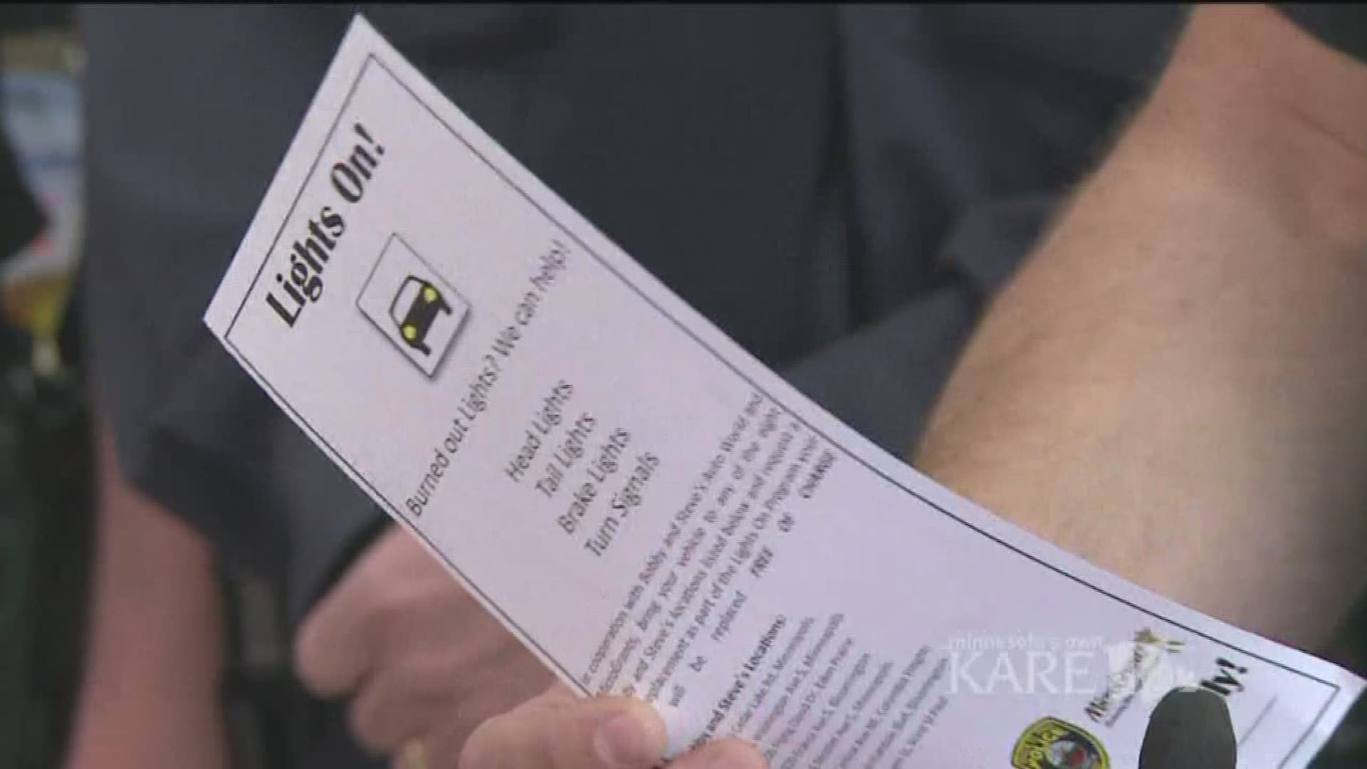 Police hand out coupons, not tickets