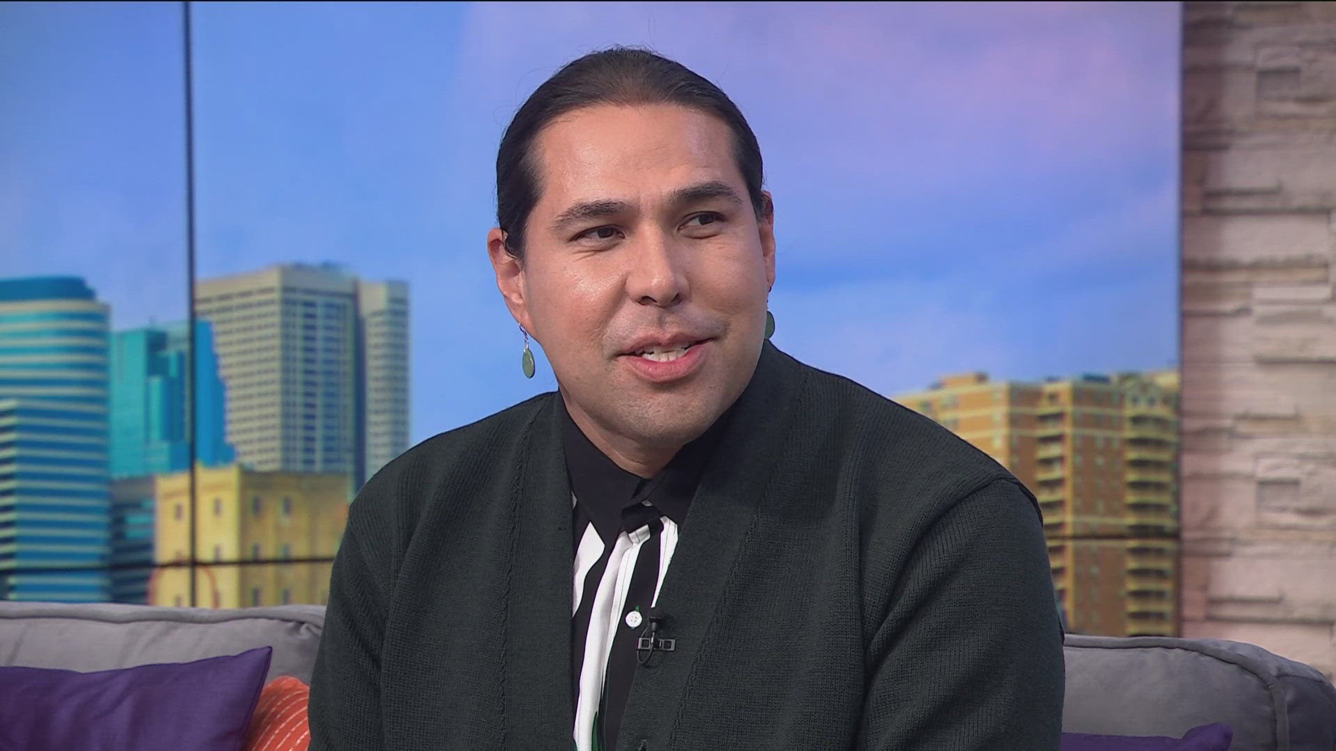 Dallas Goldtooth is a Native American actor and activist. He previously appeared in "Reservation Dogs."