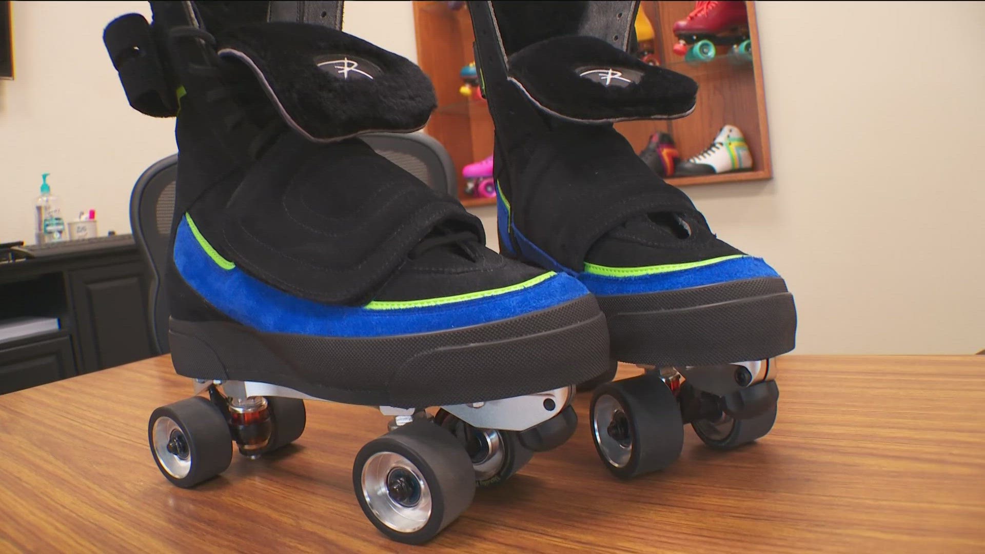The roller skates were created by a fourth-generation, family-owned company in Red Wing.