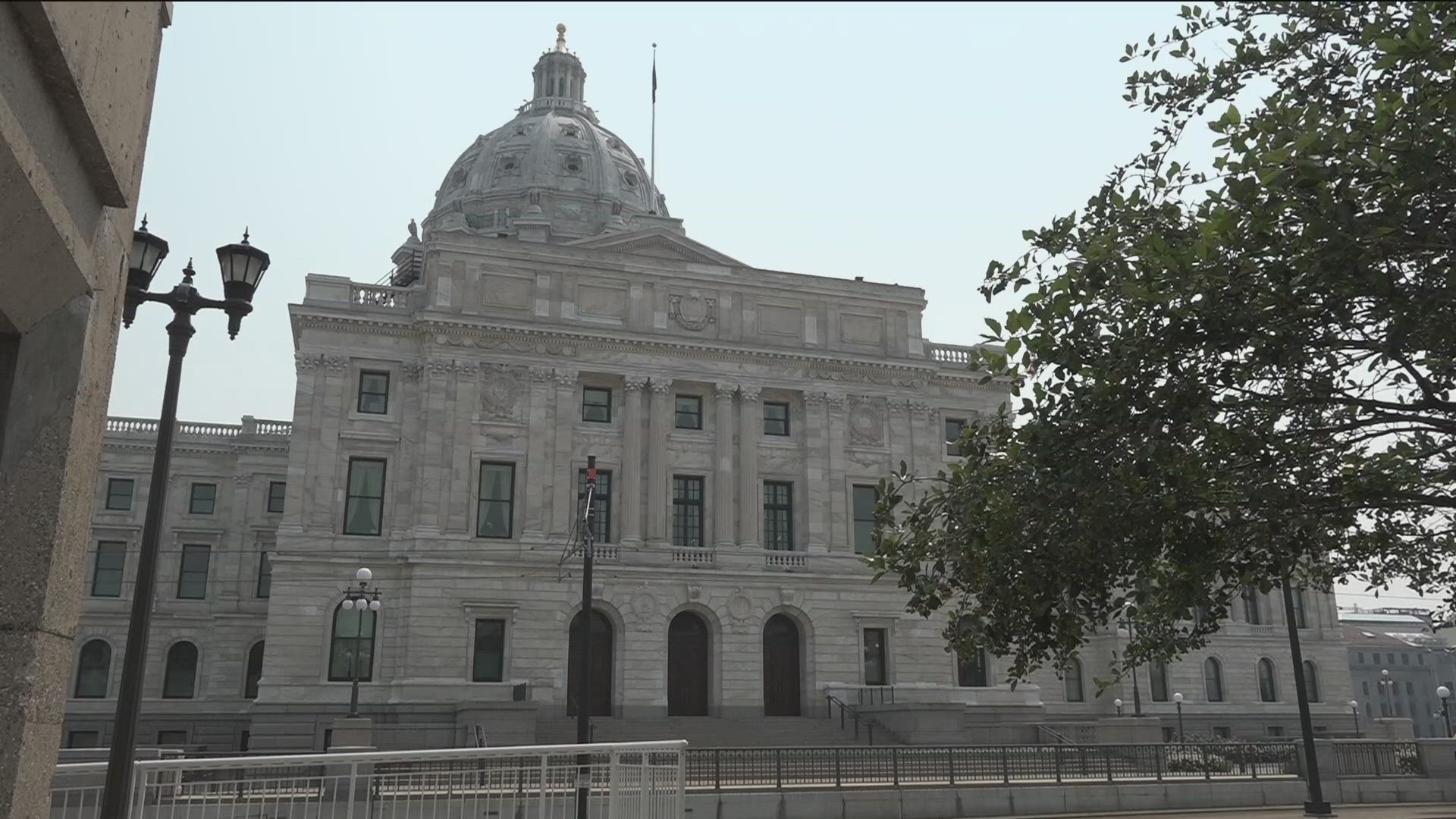 The measures come after a man was found naked in the building after hours. 