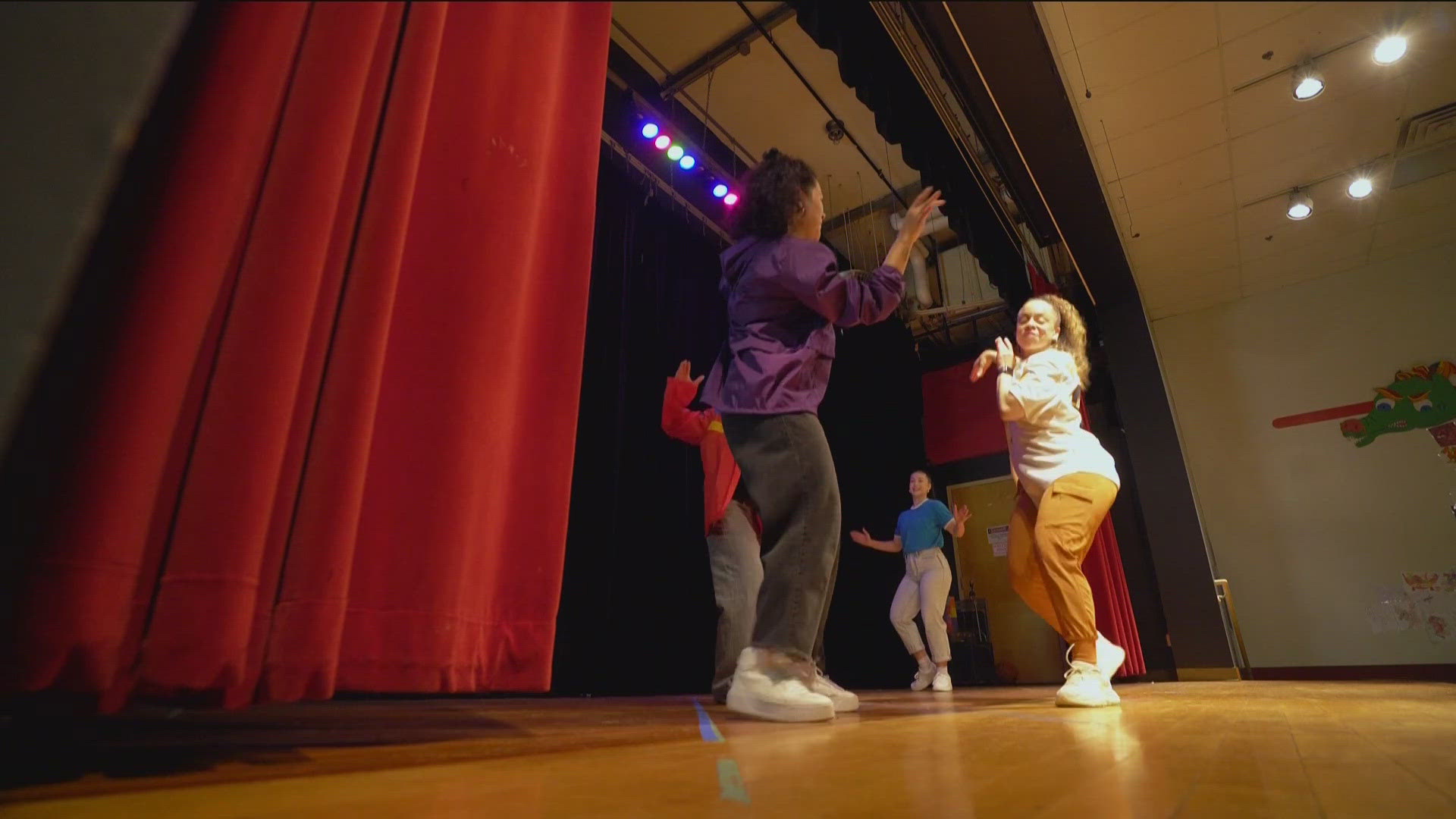 The hip-hop dance group works with students in the Twin Cities. 