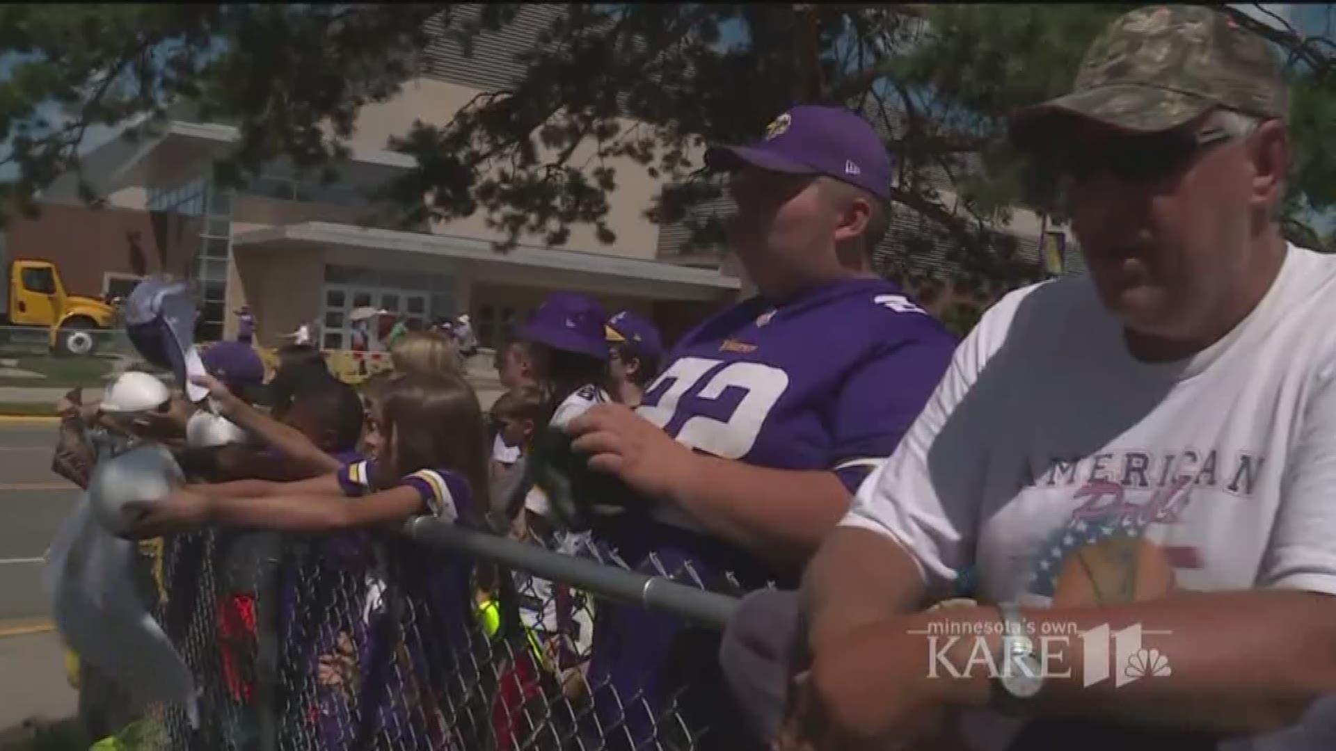 After more than 50 years on the campus of Minnesota State University, Mankato, the Minnesota Vikings have ended their final Training Camp there. http://kare11.tv/2wryKjo