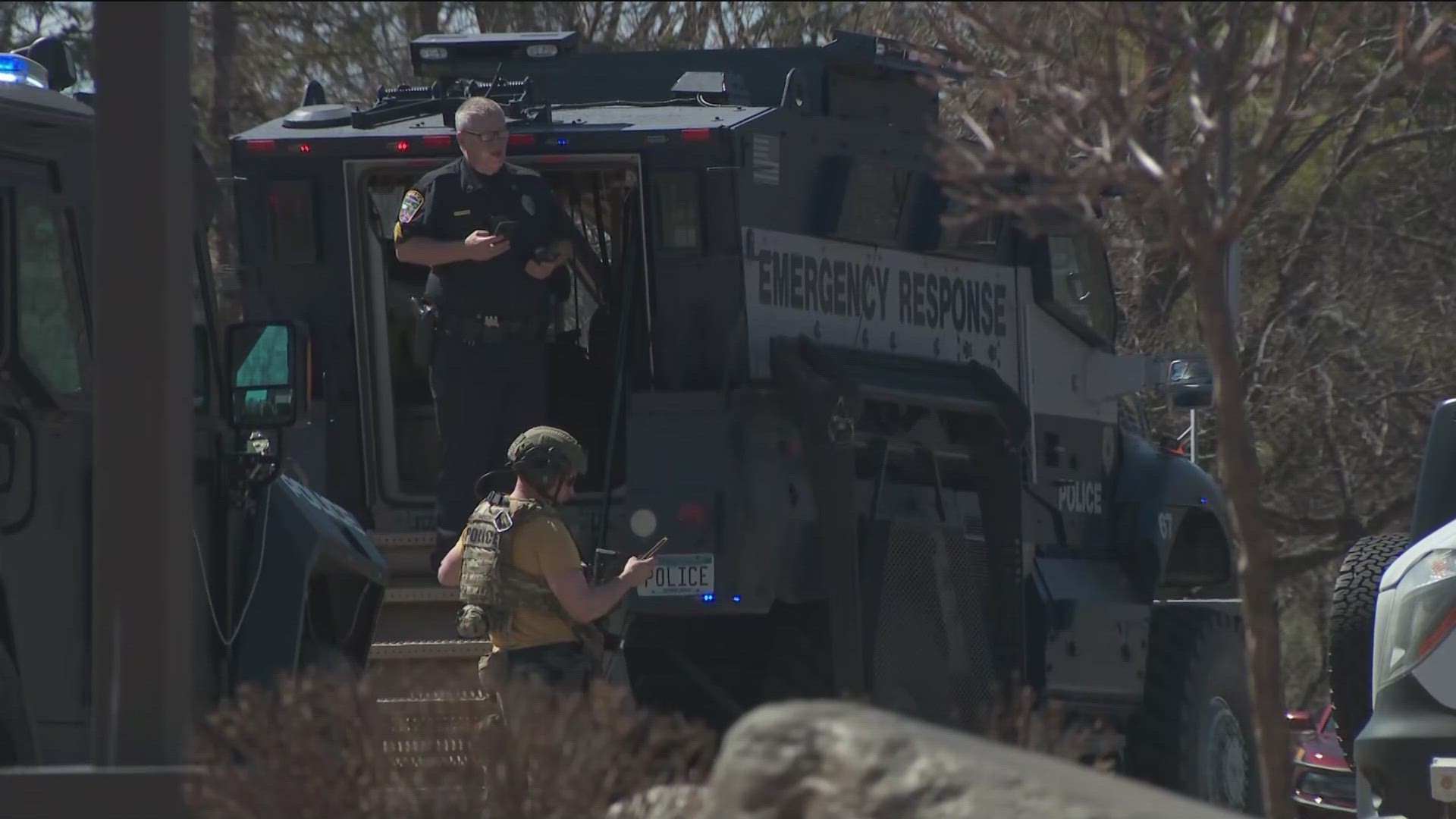 A shooting was reported in the 13000 block of East Crestwood Drive Wednesday.