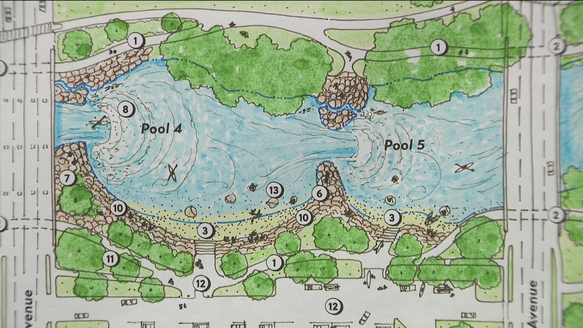 A local resident dreamed up plans to replace an aging dam with a series of recreational rapids, now the community and city are on board.