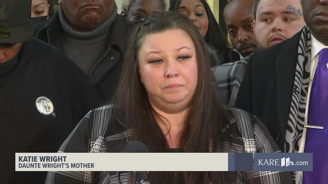 Daunte Wright's parents give statement after Potter sentencing