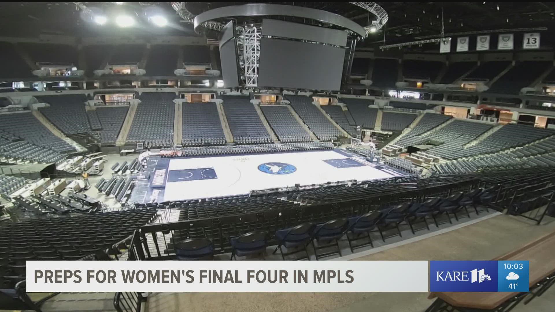From slam dunks to bracket busters, March Madness fever is set to take a shot at scoring in the Twin Cities with the women's Final Four in April.