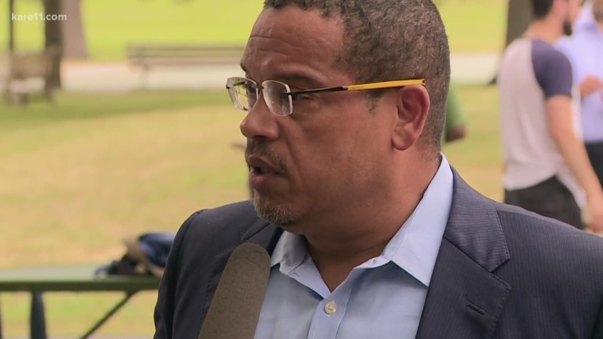 Rep. Keith Ellison addresses abuse accusations
