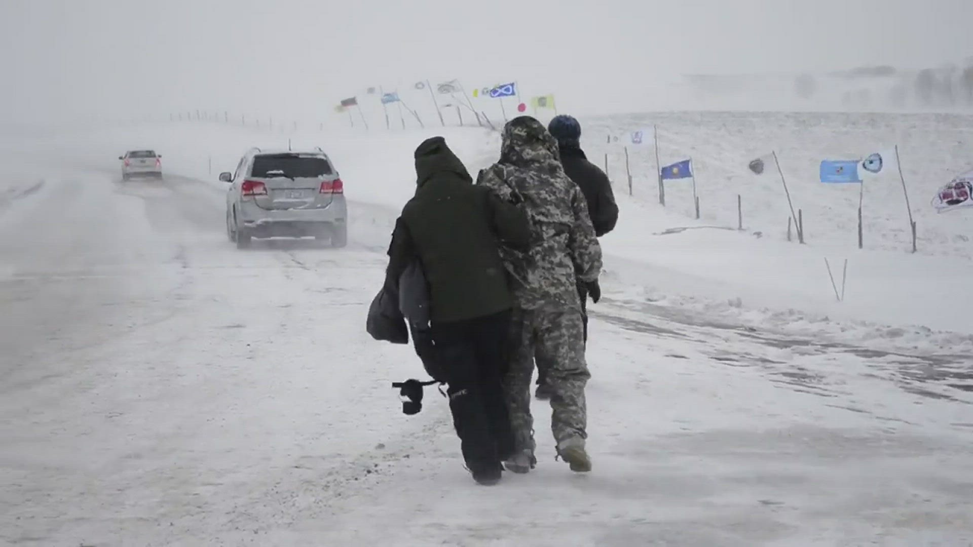 Brutal conditions at Standing Rock