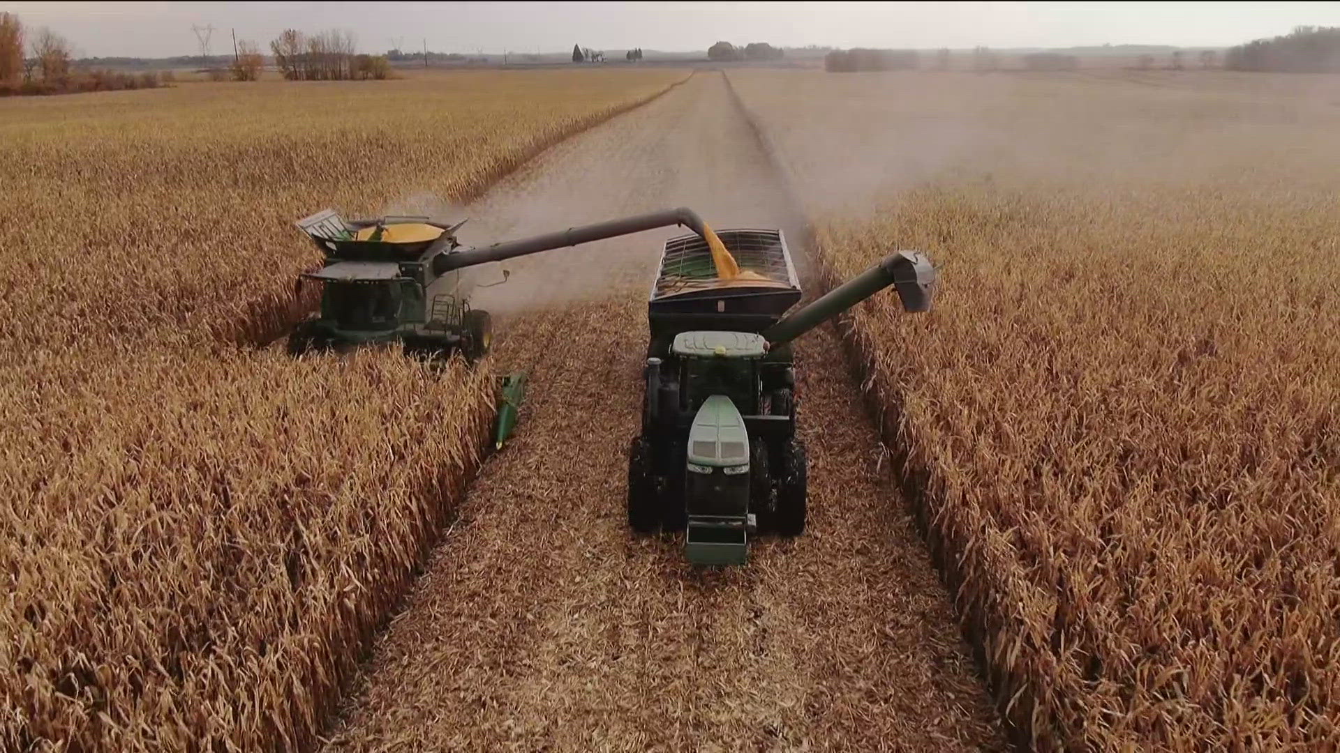 Minnesota Department of Agriculture Commissioner Thom Petersen said a third of the state's crops are exported.