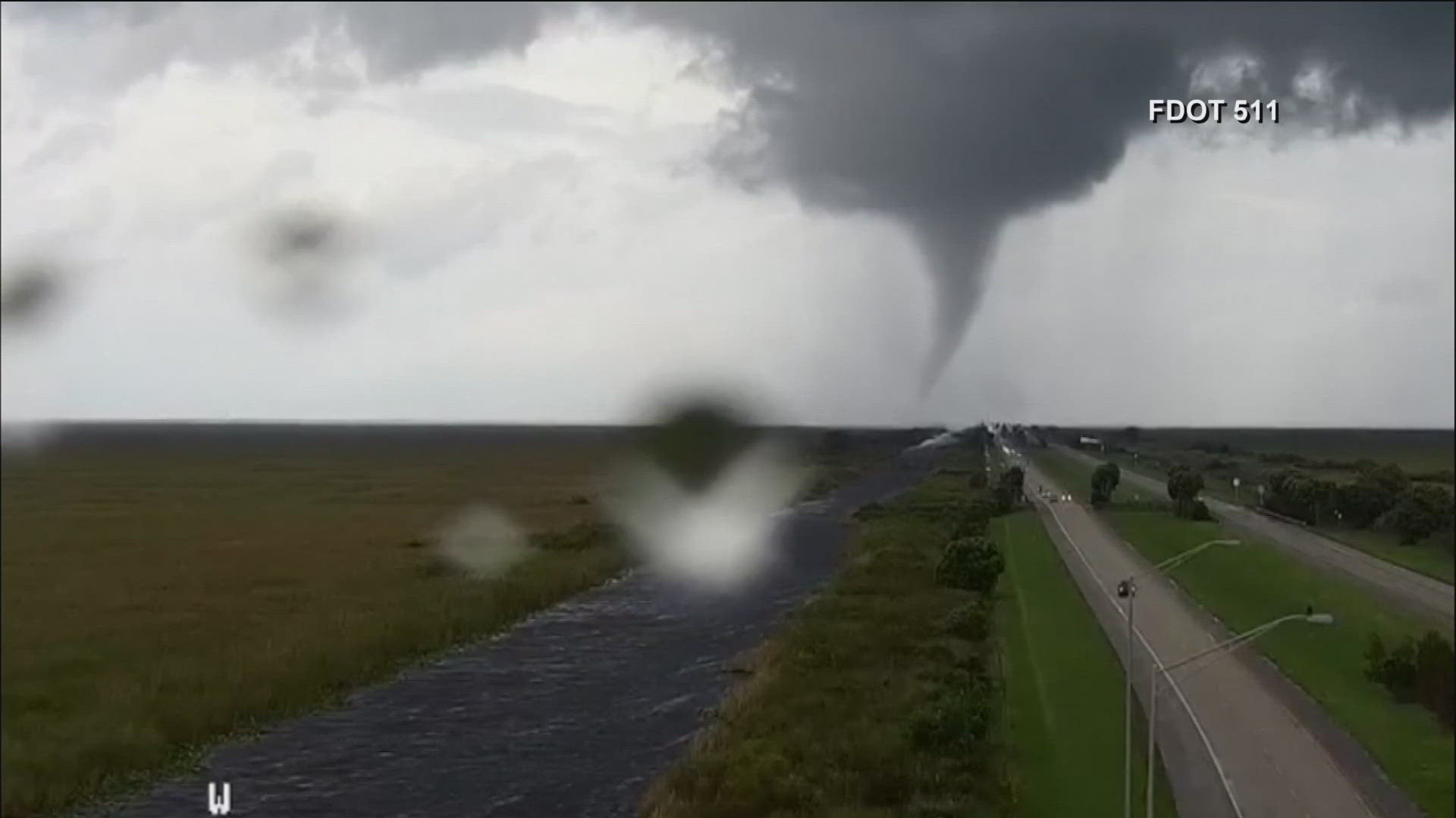 At least 27 tornadoes were reported in Florida and severe weather continued into Thursday morning.