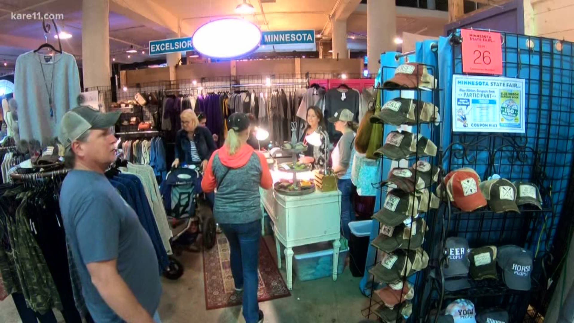 Vendors have a chance to show off products and promote their shops to the Fair's record-setting crowds.