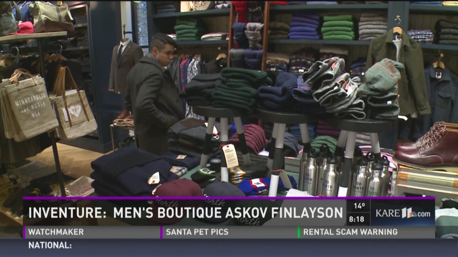 Inventure: Men's boutique Askov Finlayson 