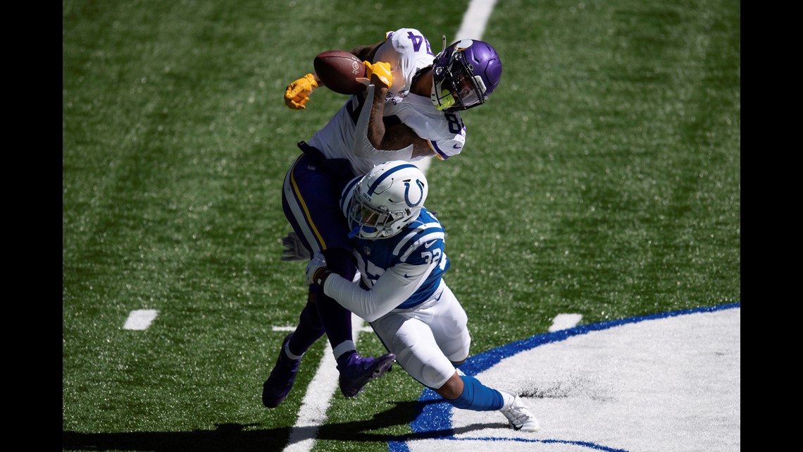 Taylor makes hefty workload pay off as Colts beat Vikings - The San Diego  Union-Tribune