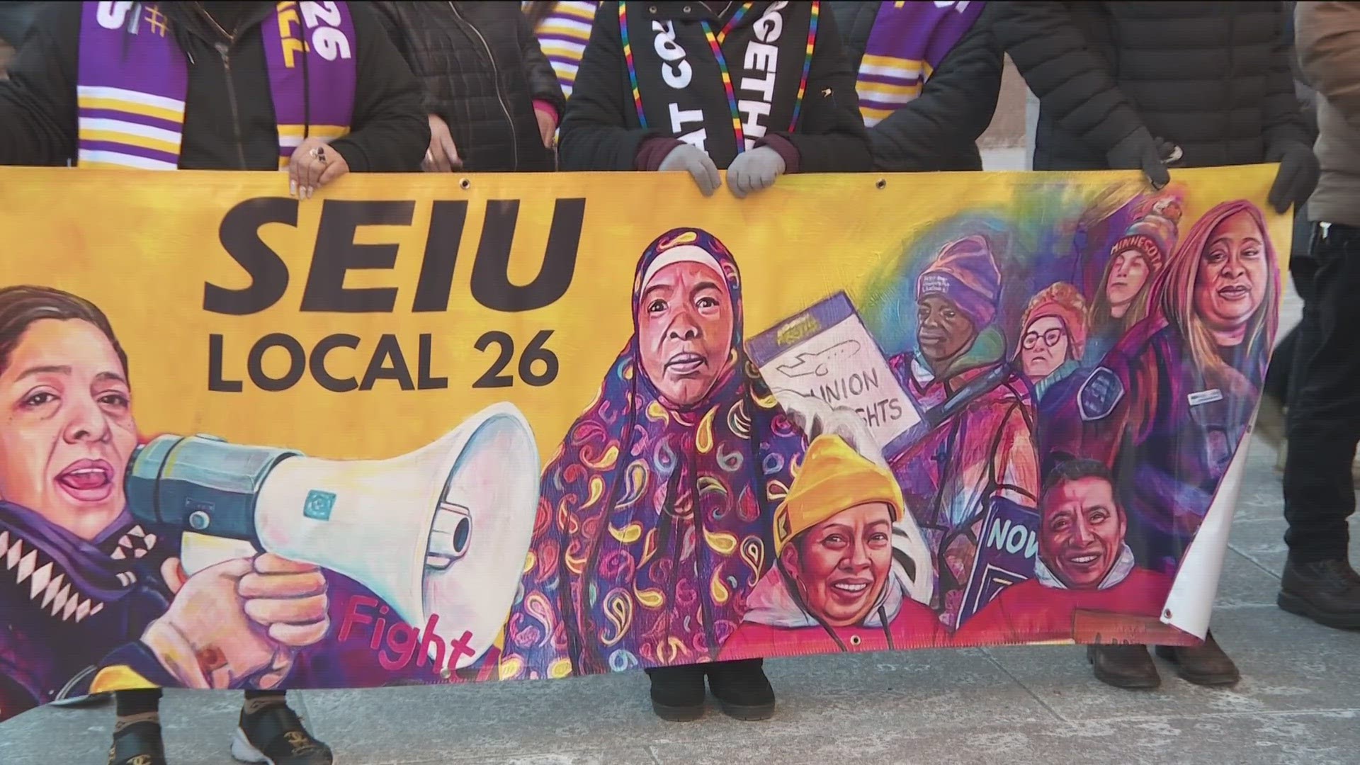 Members of Minneapolis’ SEIU Local 26 union are pushing for a reimagined downtown, “where the people who work there can live there as well."